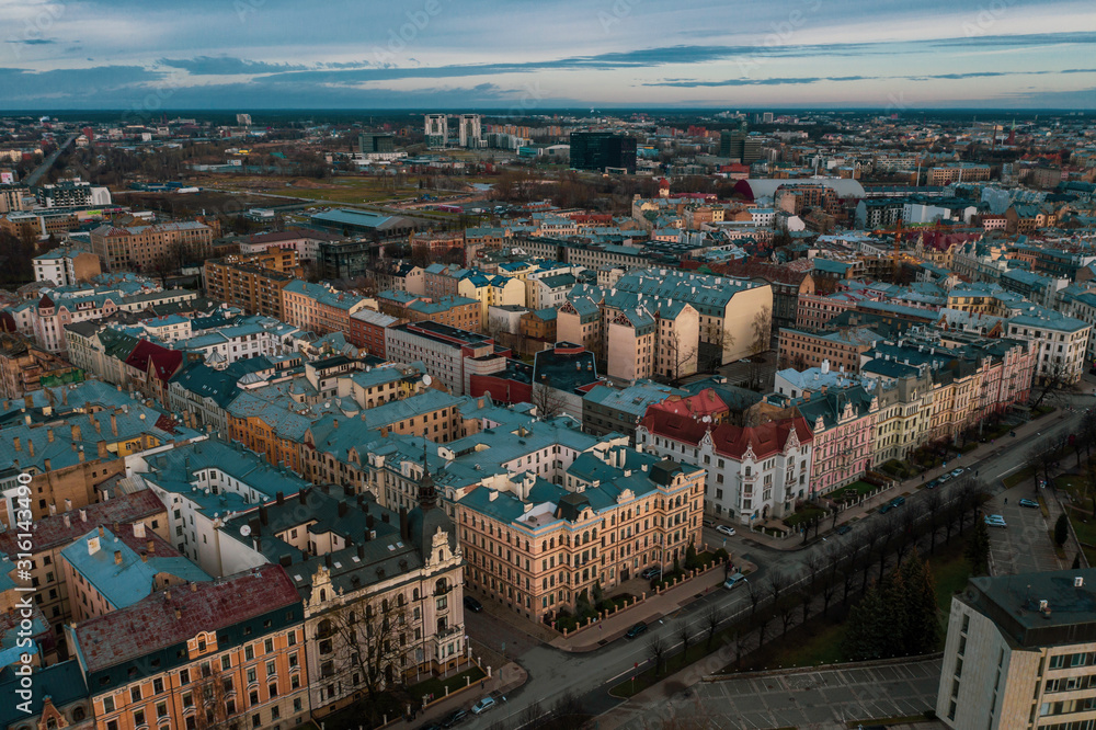 Riga Latvia Lettland Cityscape