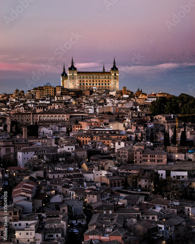 Overview of a general view of Toledo