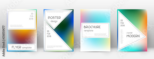 Flyer layout. Stylish flawless template for Brochu