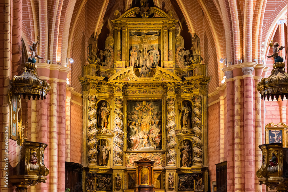 Obraz premium Apse of San Pedro de los Francos, Calatayud, Aragon, Spain