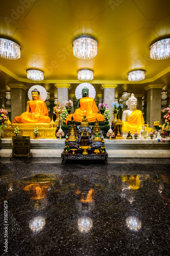 Beautiful Buddha in Chong Kham temple photo