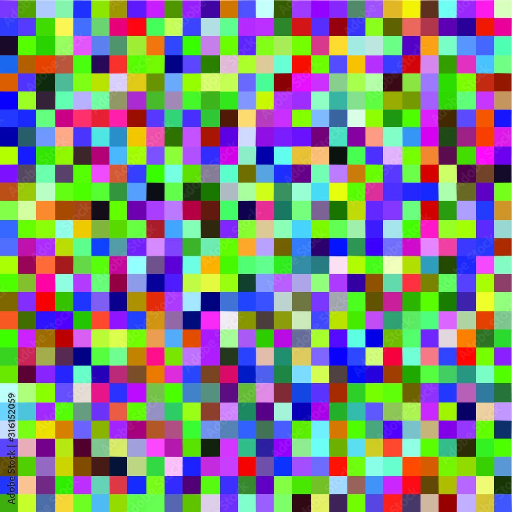 Abstract geometric background with glitch art VHS effect of pixel sorting. Mosaic of random colorful pixels like in 8bit video game. Rertrofuturistic cyberpunk style. Abstract geometric background with glitch art VHS effect of pixel sorting. Mosaic of random colorful pixels like in 8bit video game. Rertrofuturistic cyberpunk style.