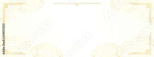 Happy Chinese New Year 2020, lunar year of the rat, white template background