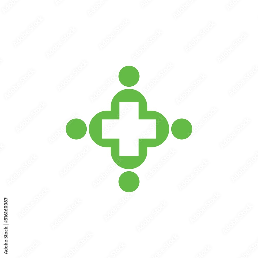 people health logo vector icon illustration people health logo vector icon illustration