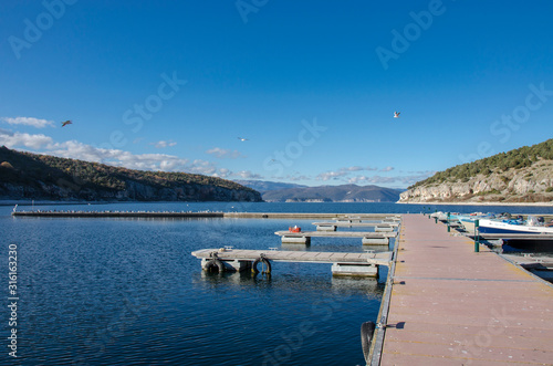 Prespa Lake - Psarades village Greece 