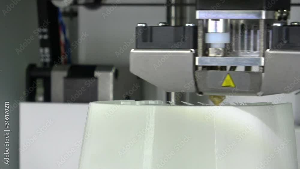 3D printer in the production of plastic elements 3D printer in the production of plastic elements