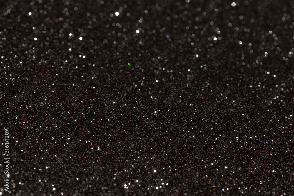 Black abstract background with bokeh defocused lights Black abstract background with bokeh defocused lights