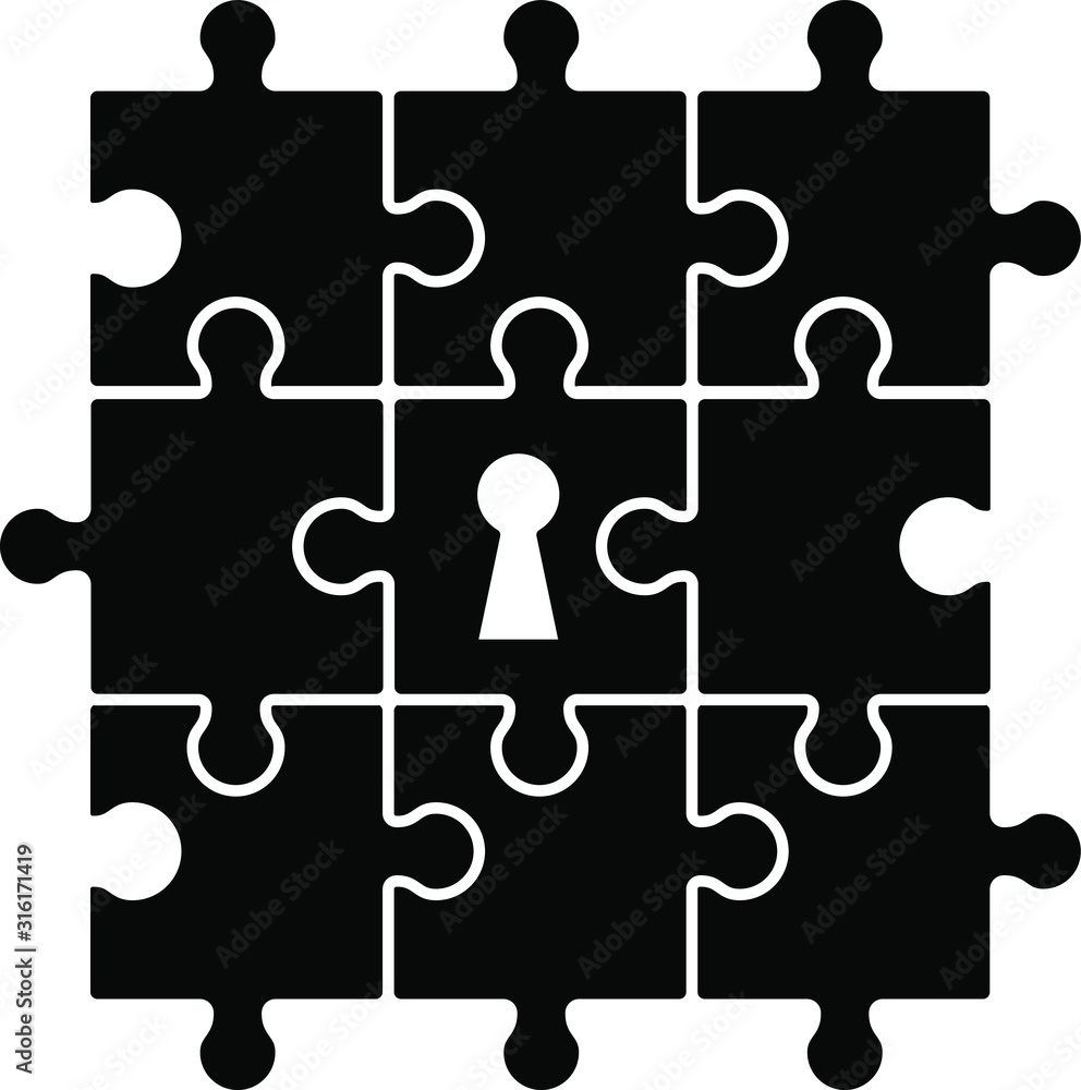 locked puzzle icon locked puzzle icon