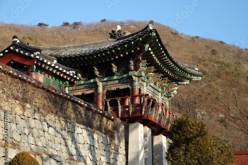 bomunsa Buddhist Temple of South Korea