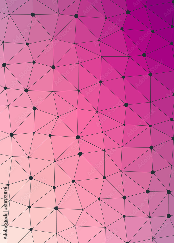Abstract Low Polygon gradient Generative Art background illustration Abstract Low Polygon gradient Generative Art background illustration