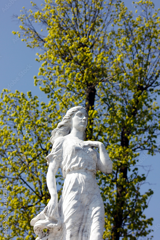 statue in park statue in park
