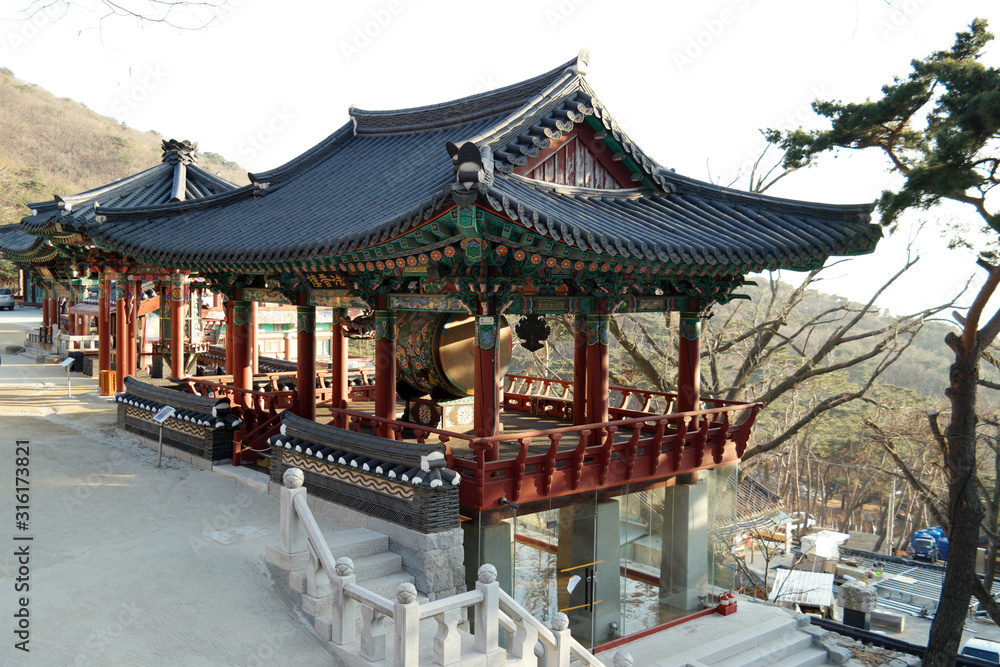 bomunsa Buddhist Temple of South Korea