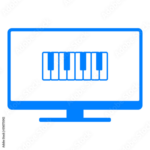 Keyboard und Monitor