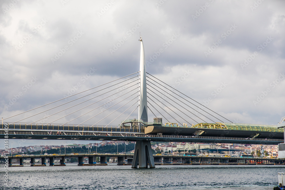 Istanbul, Turkey - October, 2019: Istanbul the city of Turkey, eastern tourist city destination. Istanbul, Turkey - October, 2019: Istanbul the city of Turkey, eastern tourist city destination.