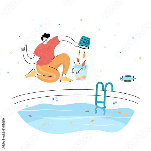 Swimming pool maintenance