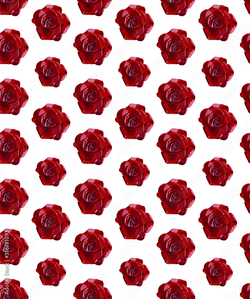 red rose vector pattern red rose vector pattern
