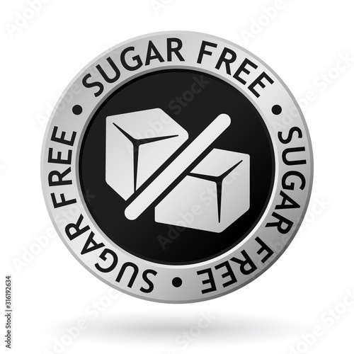 vector sugar free silver medal