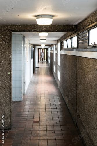 Old Council Housing Estate in London