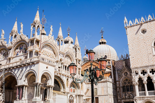 ancient Cathedral Basilica of Saint Mark in Venice, Italy © LIGHTFIELD STUDIOS