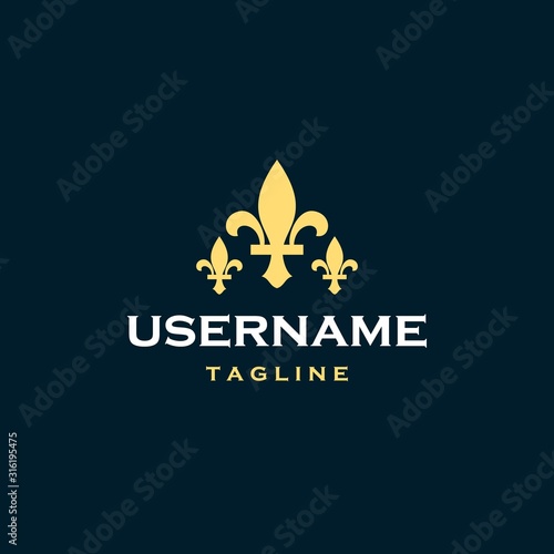 luxury scout logo design inspiration . wosm sword logo template