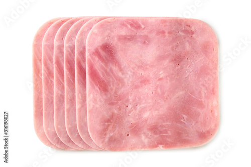 Obraz na płótnie Sliced ham