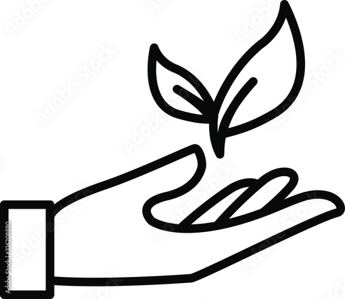 responsibility icon, vector illustration