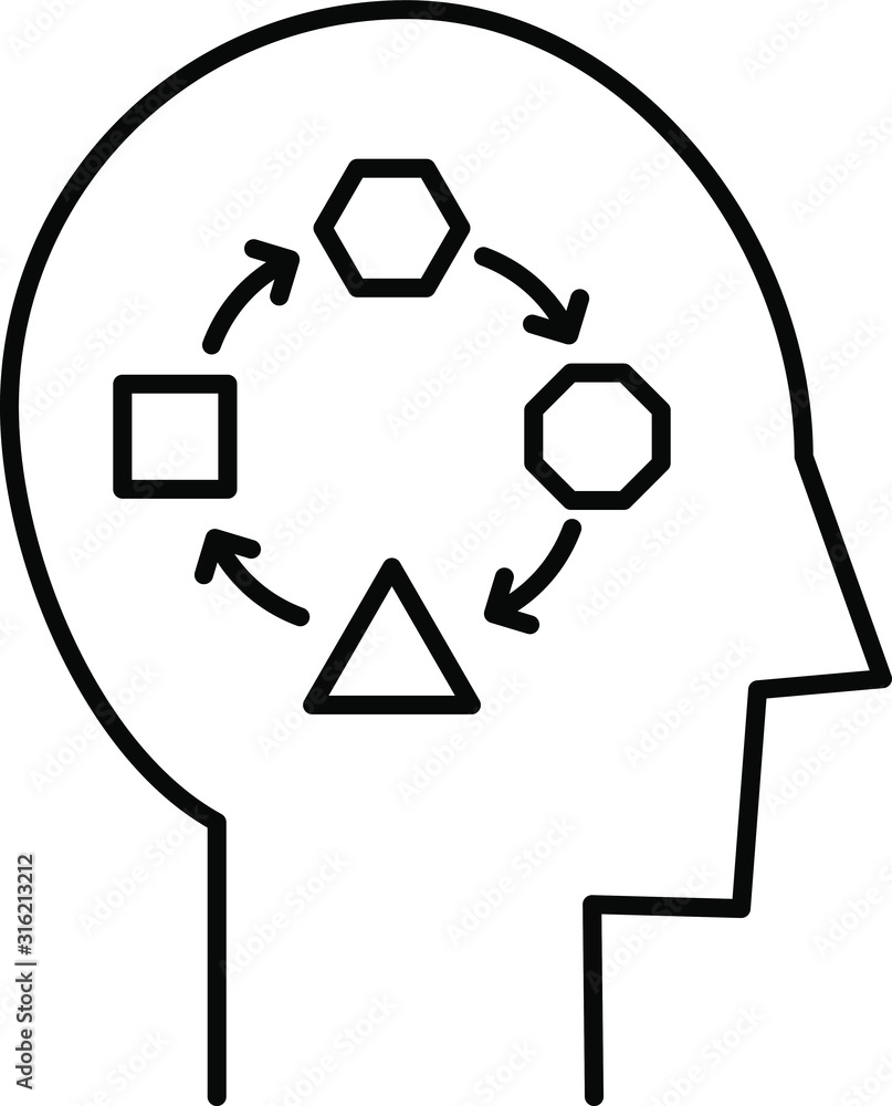 Adaptation icon, vector illustration Adaptation icon, vector illustration