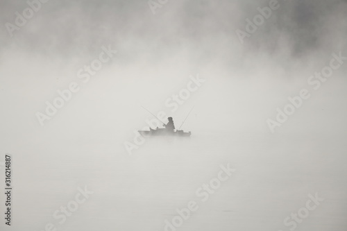 Fisherman in the Fog