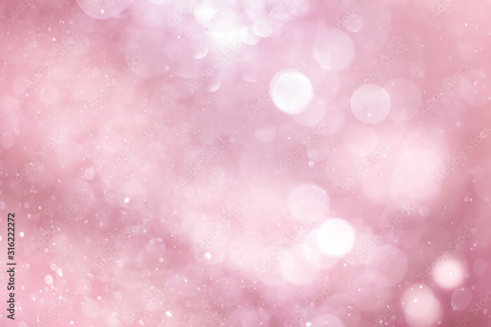 Pink bokeh background Pink bokeh background
