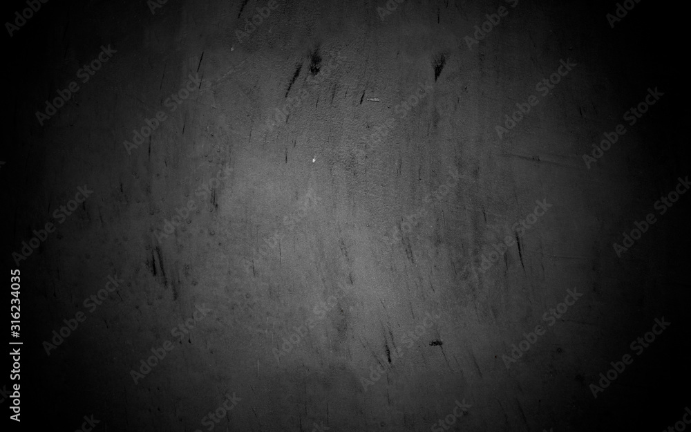 Old wall texture cement dark black gray background abstract grey color design are light with white gradient background. Old wall texture cement dark black gray background abstract grey color design are light with white gradient background.