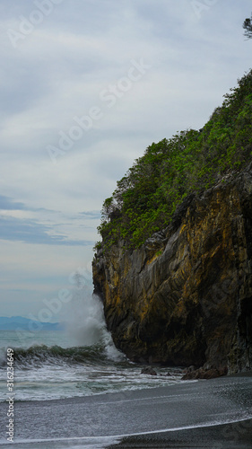 beach cliffs