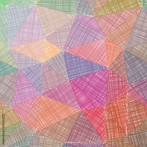 Hand-drawn pencil background. Marker hatching background. Actual pencil sketch with colorful strokes. Admirable vector illustration.