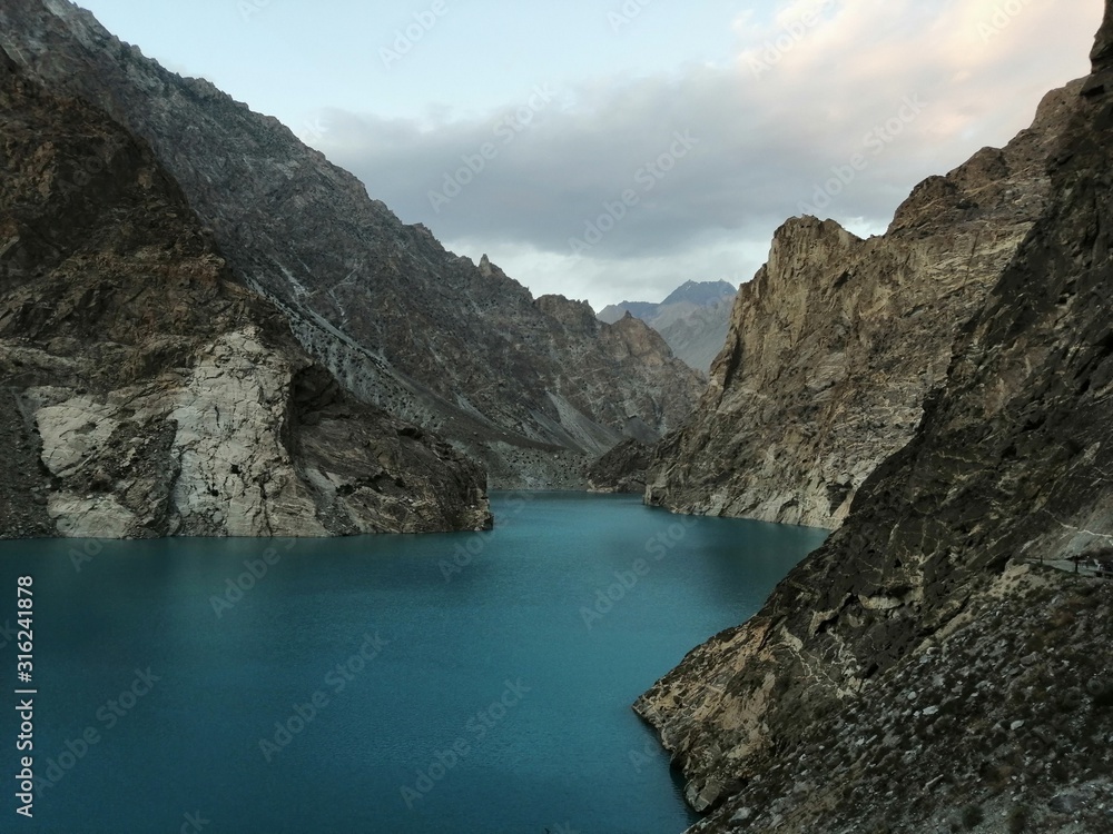 lake in mountains