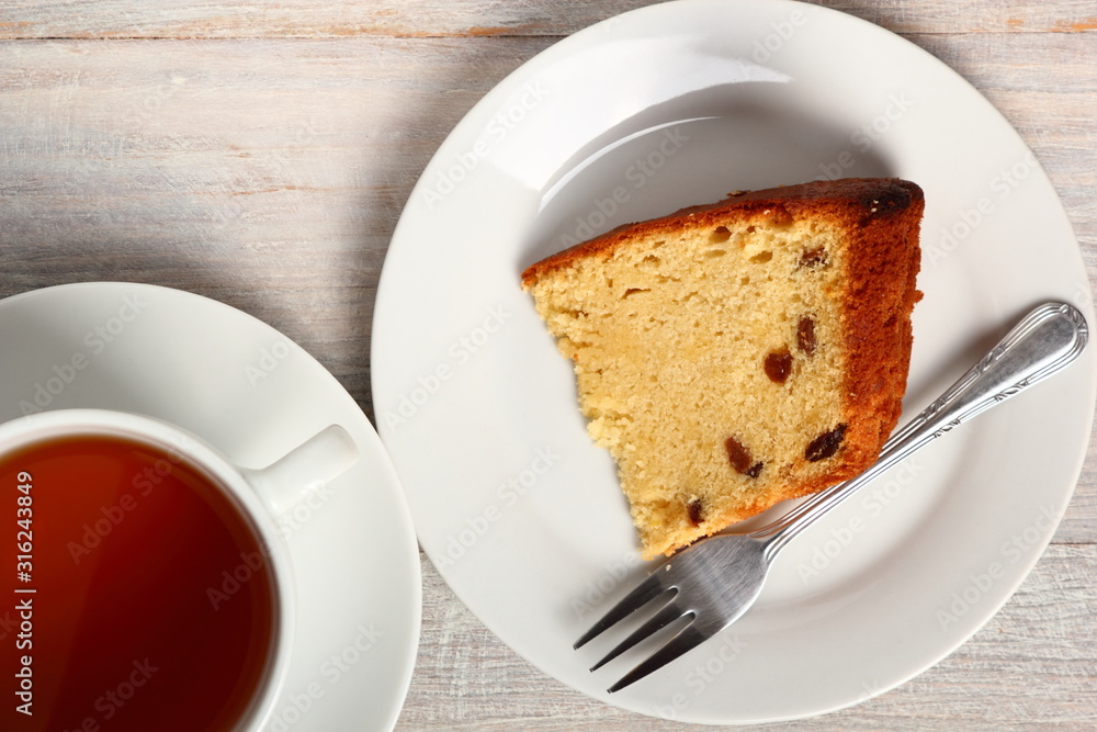 Cake with raisins Cake with raisins