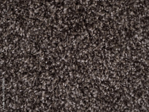 Macro closeup soft gray carpet rug texture