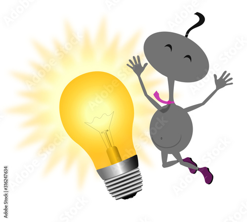 icona idea con omino stilizzato