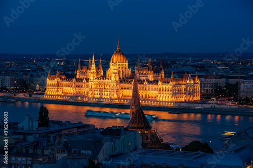 Parliament Building in Budapest, Hungary. © alzamu79