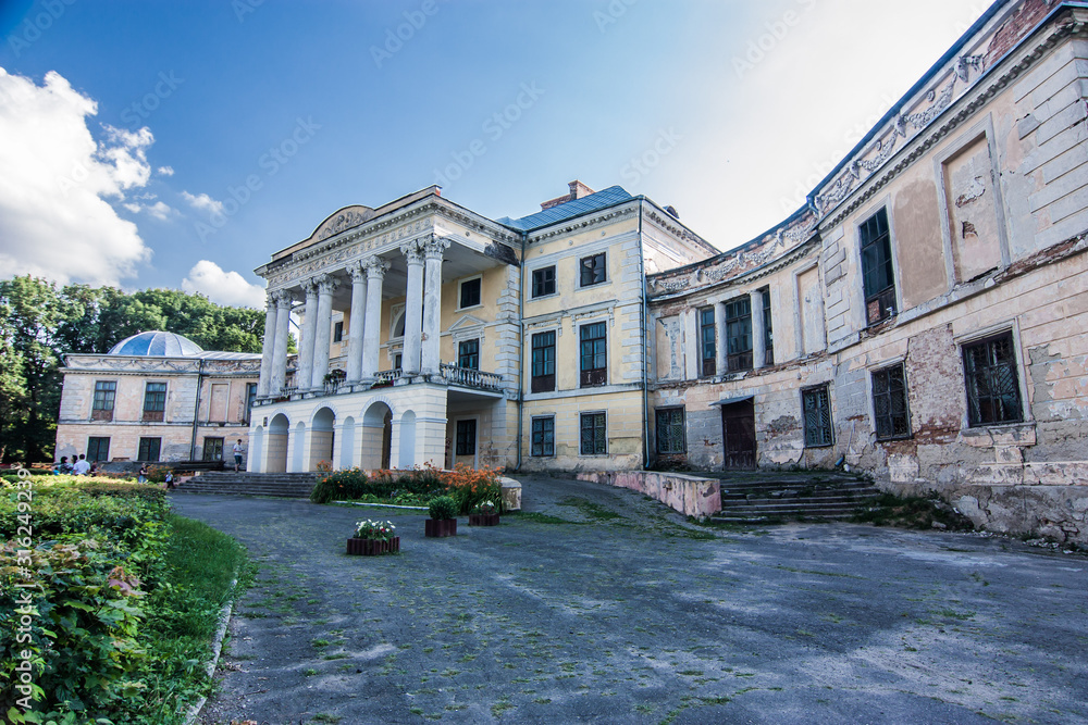 Palace of Hrokholskii in Voronovitsa, Vinnytska oblast, Ukraine