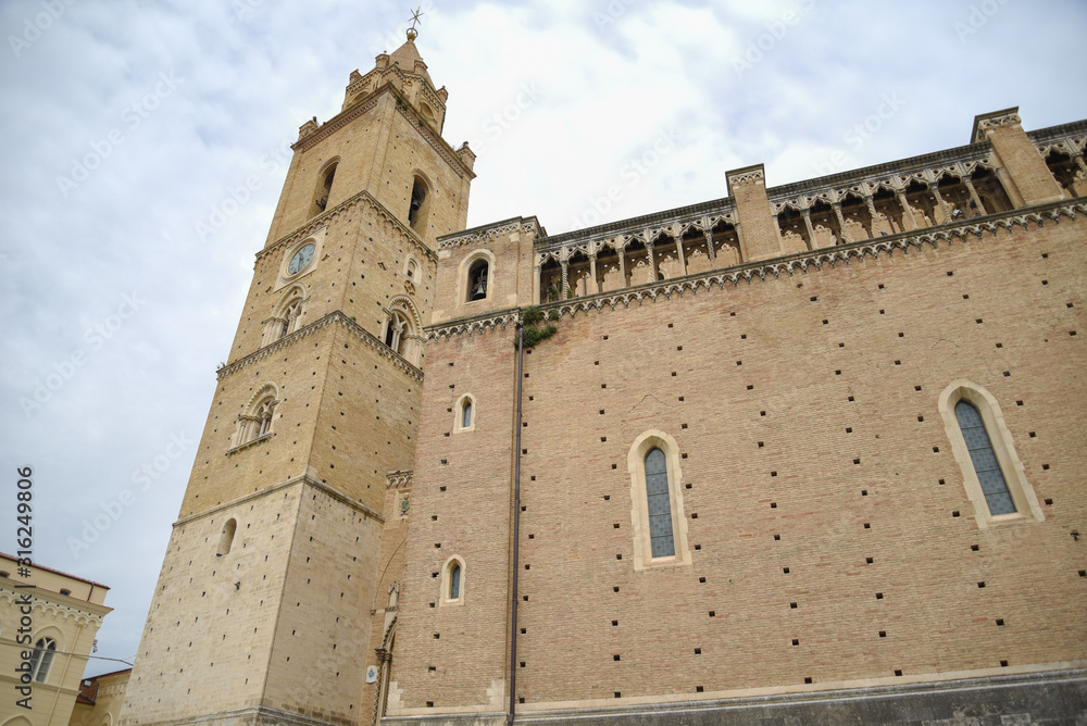 Chieti Cathedral by Morning in Abruzzo, Italy