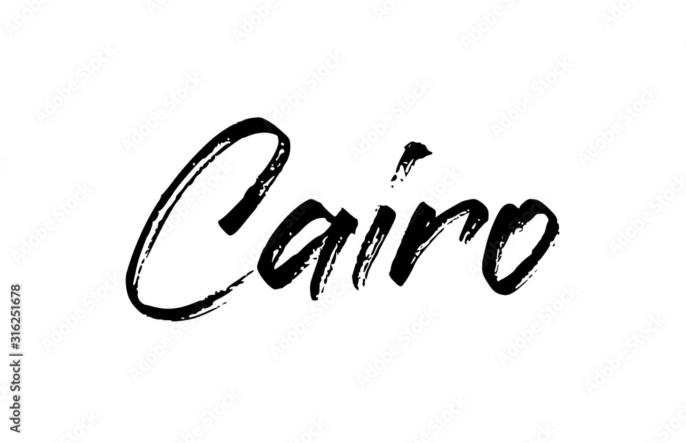 capital Cairo typography word hand written modern calligraphy text lettering capital Cairo typography word hand written modern calligraphy text lettering