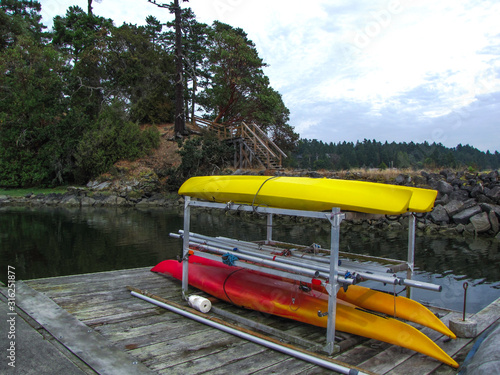 Kayaks at Rest
