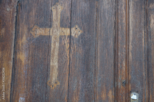  wooden background cross