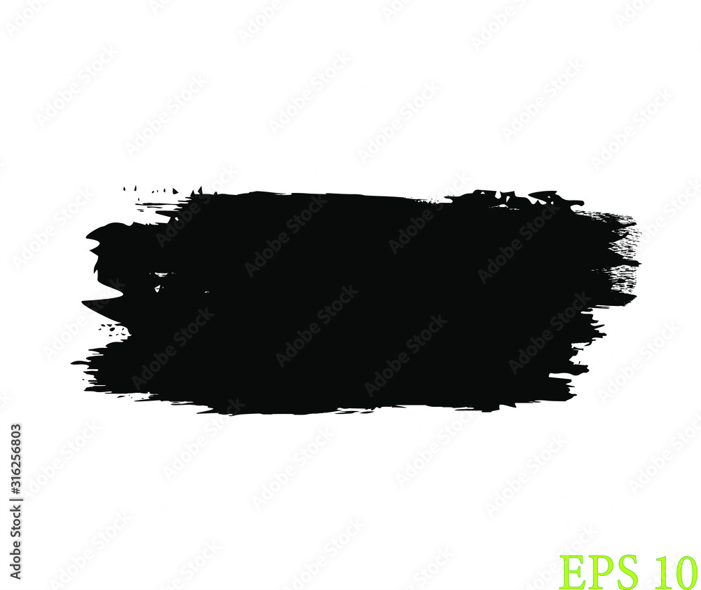 Black line, grunge brush strokes, ink paint , EPS 10 Black line, grunge brush strokes, ink paint , EPS 10