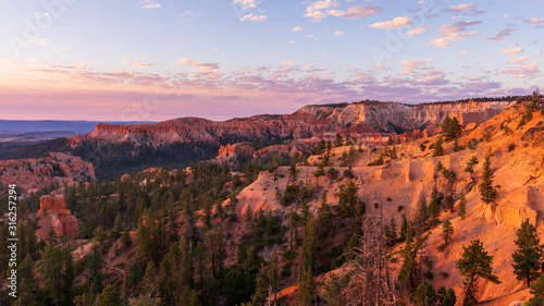 Sunrise in Bryce Canyon National Park, Utah