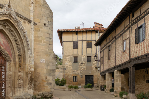 Santa Gadea del Cid. Medieval town in Spain  north of Burgos. Castilla and Leon