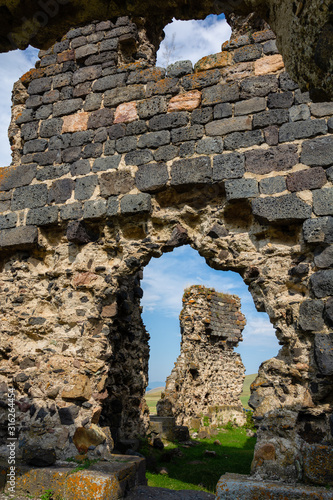 Ruins of the Tormak church (4th century) in Armenia