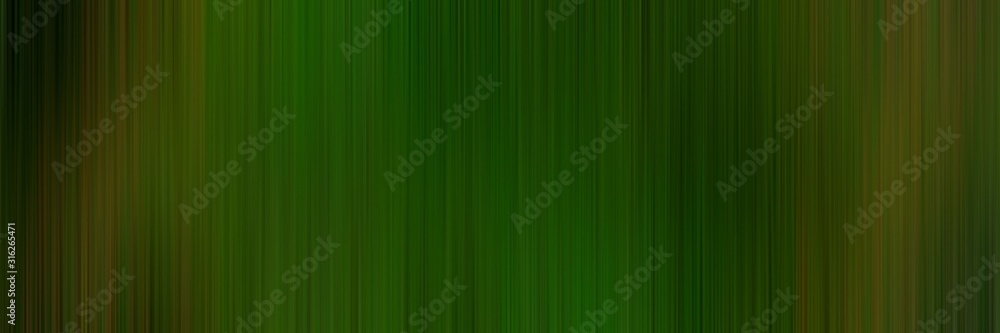 abstract horizontal header background with vertical stripes and very dark green, dark olive green and green colors abstract horizontal header background with vertical stripes and very dark green, dark olive green and green colors