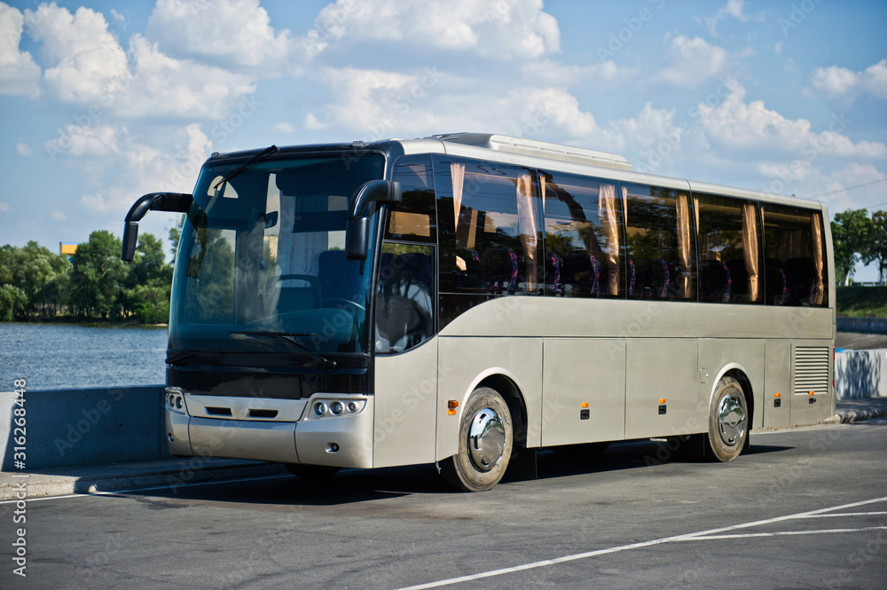 Regional bus, for transportation of people between cities and villages