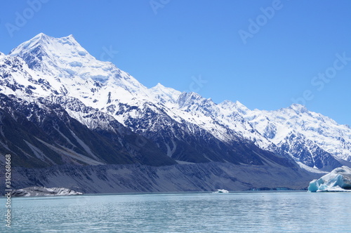 Mt. Cook Glacier, New Zealand