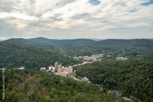 Forrest in Hot Springs National Park, Arkansas.